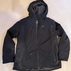 Helly Hansen Black Women’s Hooded Winter Ski/Snowboard Coat